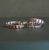 Beaten Stacking Ring