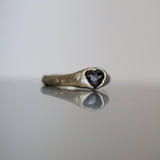 Lagoon Heart Ring