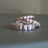 Beaten Stacking Ring
