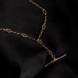 Seafoam T-Bar Necklace