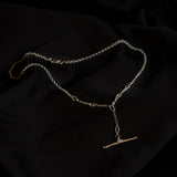 Seafoam T-Bar Necklace