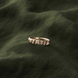 Beaten Stacking Ring