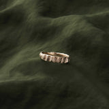 Beaten Stacking Ring