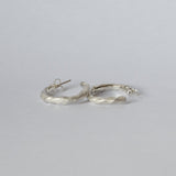 Ossein Twisted Hoops