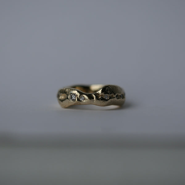 Diamond Sand Dune Ring
