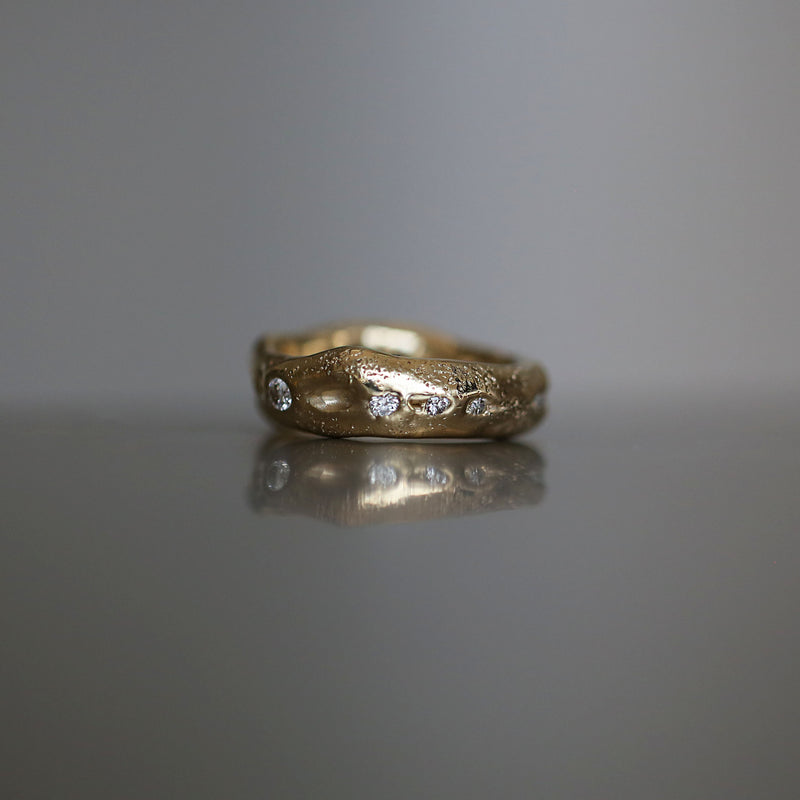 Diamond Sand Dune Ring