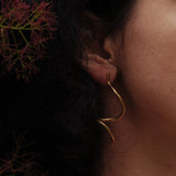 Laticauda Snake Earrings