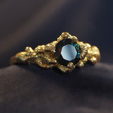 Sapphire Rockpool Ring