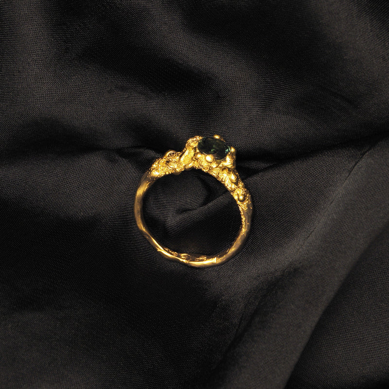 Sapphire Rockpool Ring