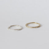 Ossein Twisted Ring