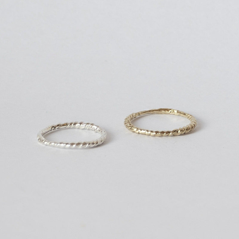 Ossein Twisted Ring